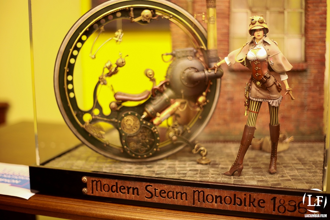 Modellino di MONOBIKE STEAMPUNK